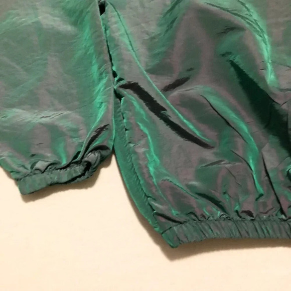 Vintage Surf  Style Body Gear Windbreaker Jacket Iridescent Retro One Size - Picture 14 of 16